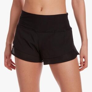 Spyder Active Performance Dry-Fit High-Waisted Gym Shorts with Inner Lining
